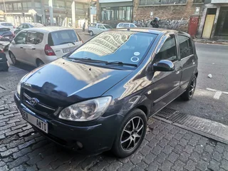 2007 Hyundai Getz 1.6, Black with 105000km available now!