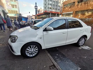 2018 Toyota Etios 1.5 Xs Sedan, White with 85000km available now!