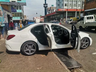 2017 Mercedes-Benz C 220 BlueTEC AMG, White with 96000km available now!