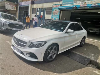2017 Mercedes-Benz C 220 BlueTEC AMG, White with 96000km available now!