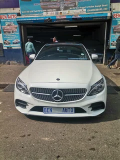 2017 Mercedes-Benz C 220 BlueTEC AMG, White with 96000km available now!