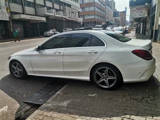 2017 Mercedes-Benz C 220 BlueTEC AMG, White with 96000km available now!