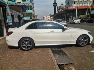 2017 Mercedes-Benz C 220 BlueTEC AMG, White with 96000km available now!