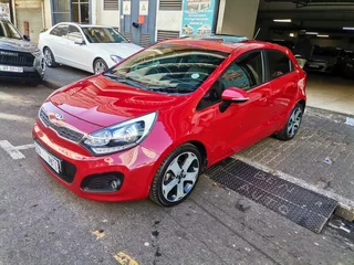 2014 Kia Rio 1.4 TEC 5 Door, Burgundy with 96000km available now!