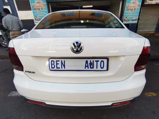 2021 Volkswagen Polo Sedan 1.4i Comfortline, White with 84000km available now!