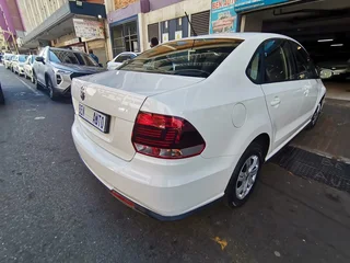 2021 Volkswagen Polo Sedan 1.4i Comfortline, White with 84000km available now!