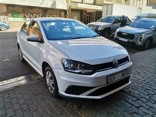 2021 Volkswagen Polo Sedan 1.4i Comfortline, White with 84000km available now!