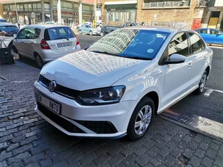 2021 Volkswagen Polo Sedan 1.4i Comfortline, White with 84000km available now!
