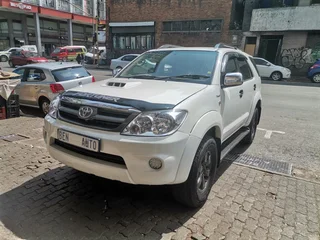 2007 Toyota Fortuner 3.0 D-4D R/Body, White with 125000km available now!
