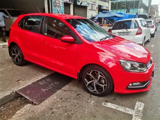 2016 Volkswagen Polo 1.2 TSI Trendline, Red with 75000km available now!