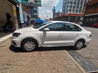 2021 Volkswagen Polo Sedan 1.4i Comfortline, White with 75000km available now!