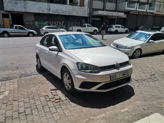 2021 Volkswagen Polo Sedan 1.4i Comfortline, White with 75000km available now!