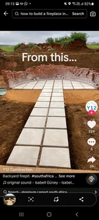 Landscaping  and paving