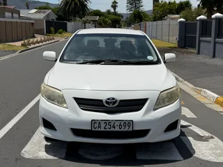 White Toyota Corolla