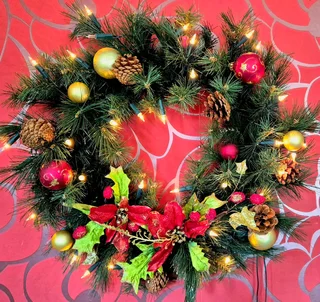 Xmas decorations galore!