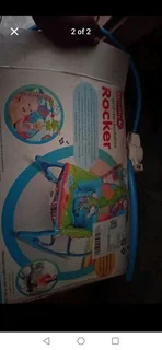 Baby&#39;s Rocking Chair and stunning Wooden Baby Cot