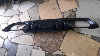 MERCEDES BENZ C-CLASS W205 COUPE AMG SPORT 2014-2021 MODELS REAR BUMPER DIFFUSER/SPOILER AVAILABLE