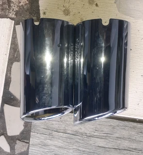 AUDI A3 A4 2008-2018 A5 2010-2019 A6 2011-2015 EXHAUST SILVER CHROME TAIL PIPE TIPS PART NO8K0071761