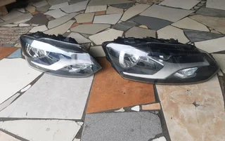 VW POLO 6 TSI RIGHT SIDE NORMAL HEADLIGHTS AVAILABLE