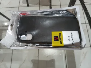 Samsung Galaxy A07 Carbon Fibre Texture Shockproof TPU Phone Case (Black)