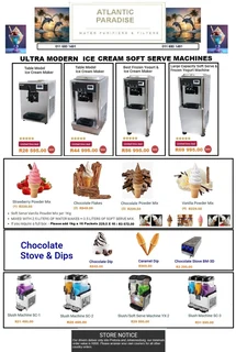 Ice Machines and Coffee Machines
