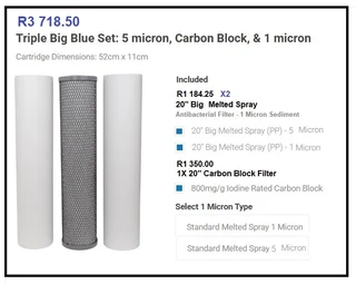 BIG BLUE Whole House Water | Purifiers | Filters