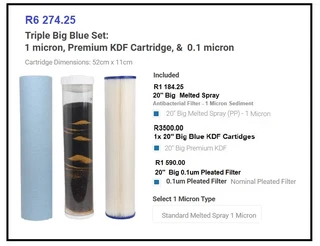 BIG BLUE Whole House Water | Purifiers | Filters