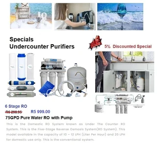 Home and Office Undercounter Purifiers