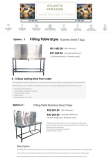 Atlantic Paradise Water Purifiers / Water Bars