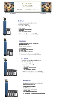 Atlantic Paradise Water Purifiers / Water Bars