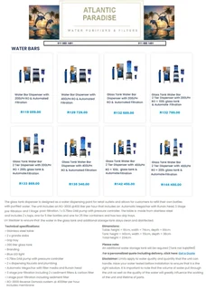 Atlantic Paradise Water Purifiers / Water Bars
