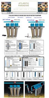 Big Blue Whole House Purfier ( Made In Italty )