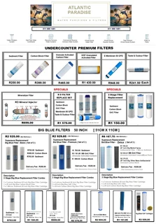 REFRIGIRATOR FILTERS HOT SALE / ATLANTIC PARADISE