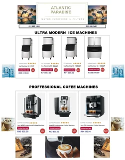 ICE CREAM SOFT SWIRL AND SLUSH PUPY MACHINES