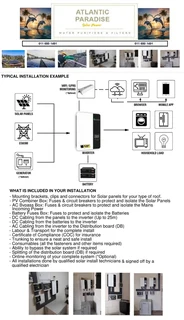 Atlantic Solar Panel Packages ( Home/ Office / Factories )