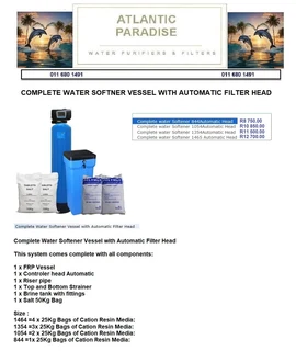 REVERSE OSMOSIS FILTERS AND BiG BLUE FILTERS FOR SALE