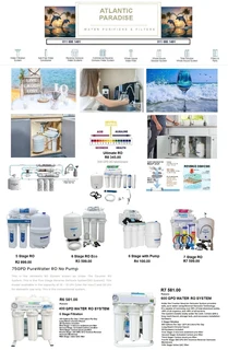 FILTERS REVERSE OSMOSIS AND BIG BLUE FILTERS