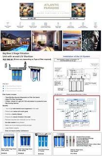 WATER PURIFYING FILTERS