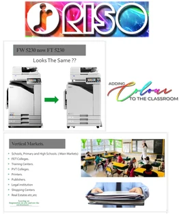 Riso Office Photostat Machine and Printers