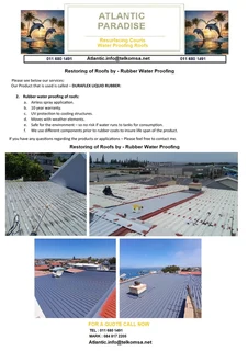 ROOF RUBBER WATERPROOFING