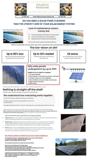 Solar Panel  Cleaning / Automatic Water Timer &amp; Sprinkler Solution