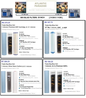 FILTER FOR PURIFIERS / ATLANTIC PARADISE WATER PURIFIERS
