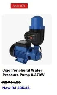 JOJO AND CENTRIFUGAL BOOSTER PUMPS / ATLANTIC PARADISE WATER PURIFIERS
