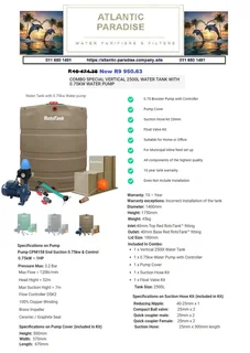 Atlantic Paradise Water Purifiers / Water Bars