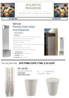 Water Purifiers and Filters