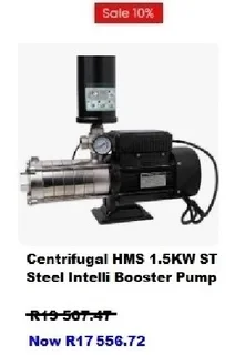 BOOSTER CENTRIFUGAL WATER PUMPS / ATLANTIC PARADISE WATER PURIFIERS