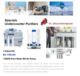 Water Purifying and Filters