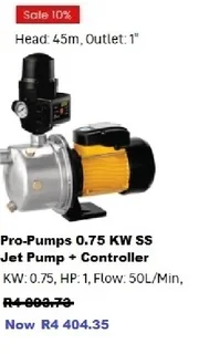 BOOSTER CENTRIFUGAL PUMPS / ATLANTIC PARADISE WATER PURIFIERS