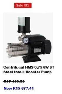 BOOSTER CENTRIFUGAL PUMPS / ATLANTIC PARADISE WATER PURIFIERS