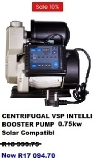 BOOSTER CENTRIFUGAL PUMPS / ATLANTIC PARADISE WATER PURIFIERS